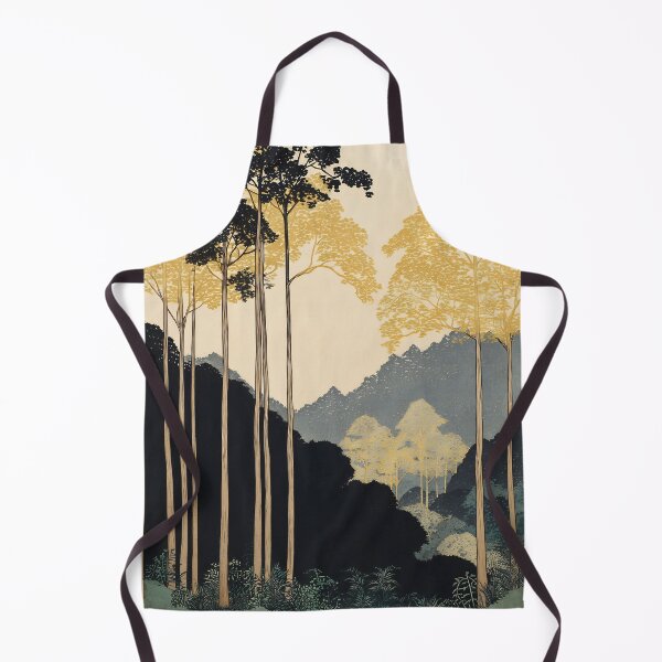 Item preview, Japandi Forest - Minimalist Japanese Zen Wall Art designed and sold by KJNihonDesigner.
