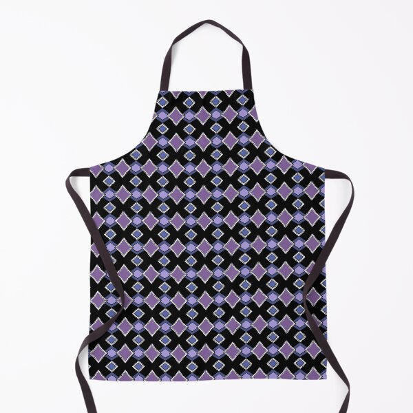 Item preview, Tribal Geometric Purple and Blue on Black designed and sold by Art in My Loft.
