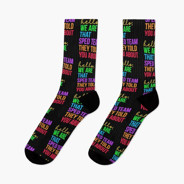 Item preview, Hello, We Are That Sped Team They Told You About designed and sold by Randomera.