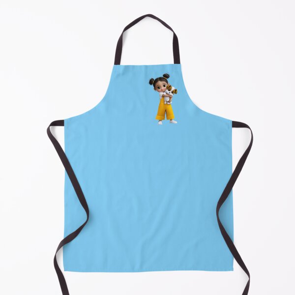 Item preview, Sweet Puppy Love Illustration - Toddler Girl with Dog Gift for Kids designed and sold by illeN-Art-World.