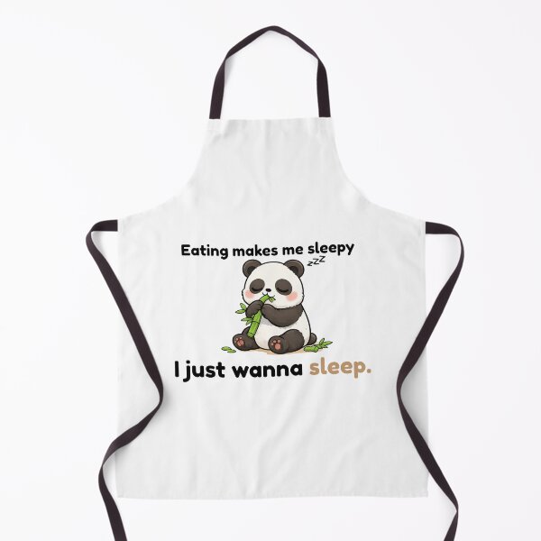 Item preview, Sleepy Panda Funny Quote Shirt – Eating Makes Me Sleepy I Just Wanna Sleep Cute Panda Design designed and sold by Keep-Healing.