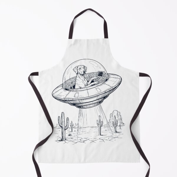 Item preview, Vintage Rhodesian Ridgeback Riding UFO Dog Mom Dad Lover designed and sold by DoodleTortle.