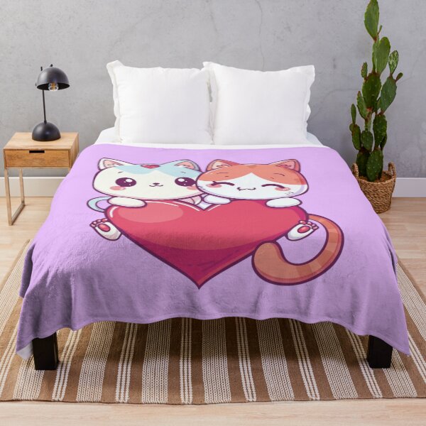 Artikelvorschau, Lustiges Katzenmotiv mit lächelnden Katzen und Herzchen – Galentine's Day Geschenk für die beste Freundin entworfen und verkauft von illeN-Art-World.