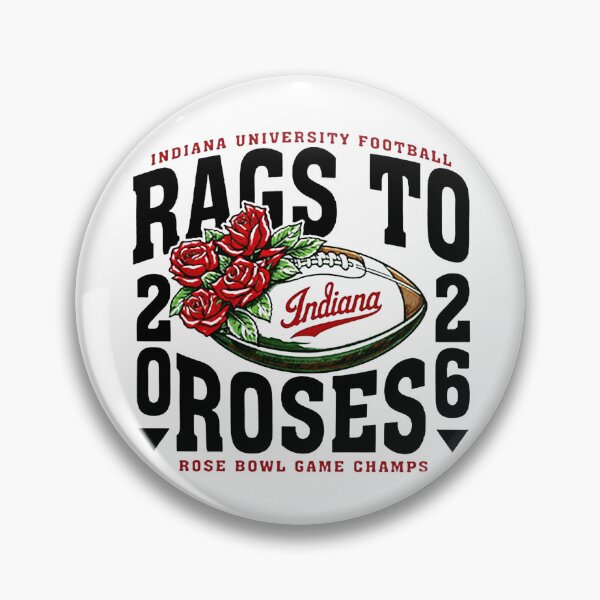 Item preview, Indiana Hoosiers Football Rags To Roses 2026 Rose Bowl Champs designed and sold by qijuredazima.