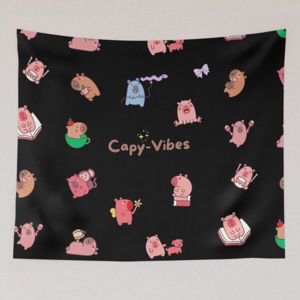 Item preview, Capybara -Vibes - cute capybara pack designed and sold by SpartanDStore.