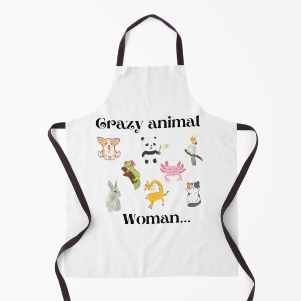 Item preview, Crazy Animal Woman designed and sold by Crazed Animal.