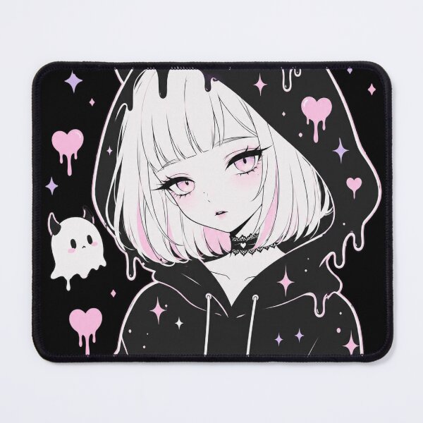 Aperçu de l'œuvre Fille diable pastel Yami Kawaii Goth Anime Esthétique Art créée et vendue par HeyChickasClubX.
