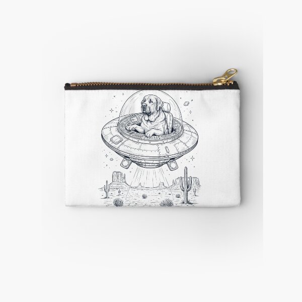Item preview, Vintage Spanish Mastiff Riding UFO Dog Mom Dad Lover designed and sold by DoodleTortle.