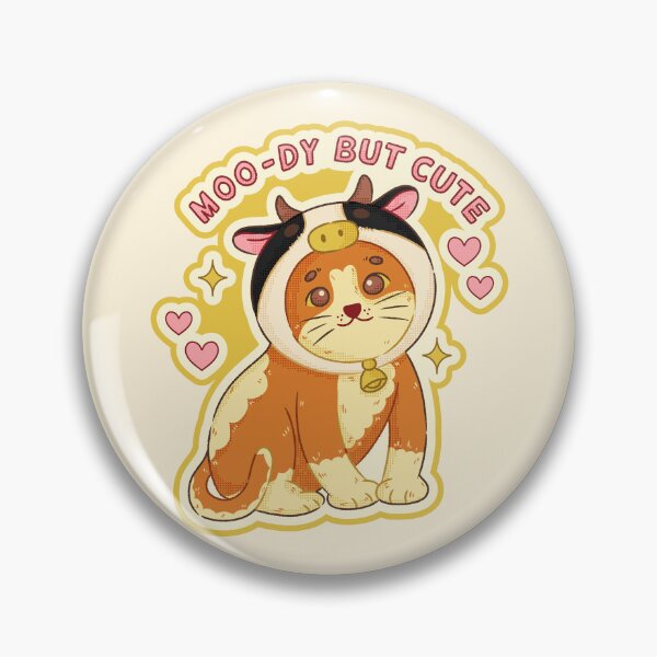 Item preview, Moo-dy But Cute designed and sold by TheRightNotes.