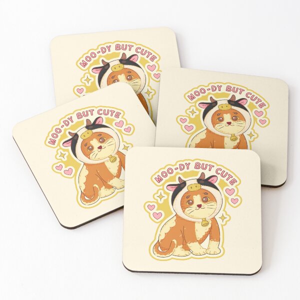 Item preview, Moo-dy But Cute designed and sold by TheRightNotes.