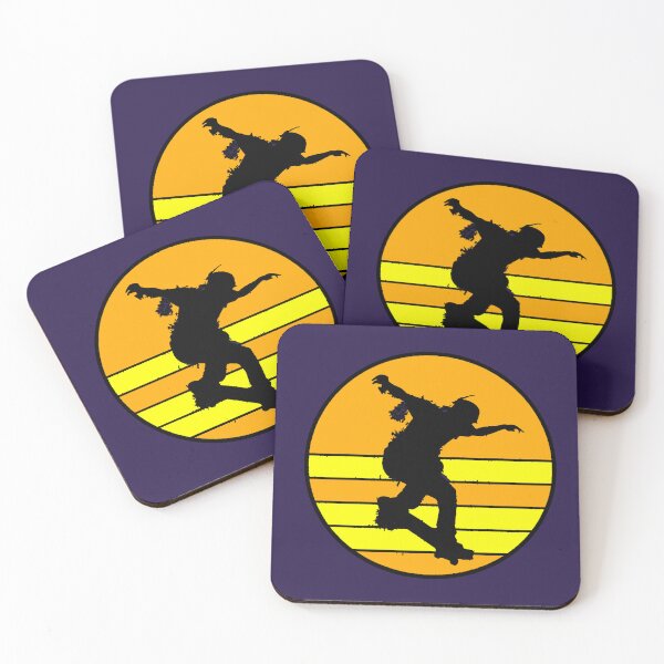 Item preview, Skater Retro Sunset Skateboard 80s Vintage Urban designed and sold by AstronautMerch.