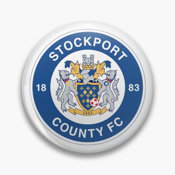 Item preview, Stockport County FC 1883 Heritage Badge designed and sold by qijuredazima.