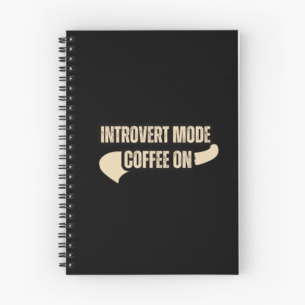 Item preview, Introvert Mode Coffee On Shirt – Minimal Coffee Lover T-Shirt T-Shirt designed and sold by Line-Mood1⭐️⭐️⭐️⭐️⭐️.