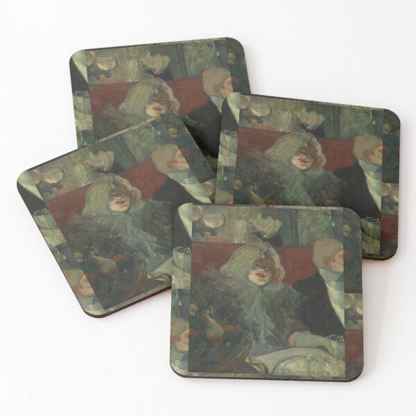 Item preview, In a Private Dining Room by Henri de Toulouse-Lautrec | Belle Époque Cabaret Art Print designed and sold by artofuniverse.