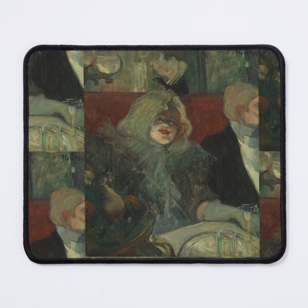 Item preview, In a Private Dining Room by Henri de Toulouse-Lautrec | Belle Époque Cabaret Art Print designed and sold by artofuniverse.