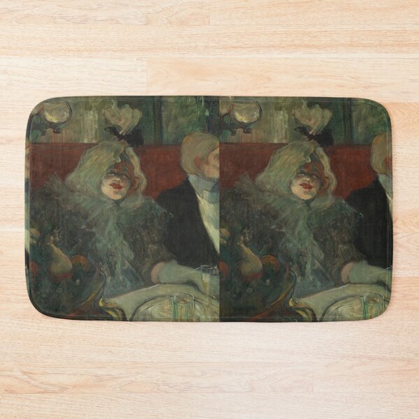Item preview, In a Private Dining Room by Henri de Toulouse-Lautrec | Belle Époque Cabaret Art Print designed and sold by artofuniverse.