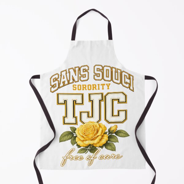 Item preview, Sans Souci TJC Free of Care Shirt | Sorority College Tee | Vintage Greek Life Aesthetic T-Shirt designed and sold by Maravillio.