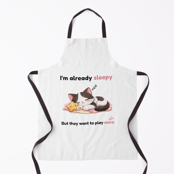 Item preview, I’m Already Sleepy Funny Cat Shirt – Cute Sleepy Cat Quote Design designed and sold by Keep-Healing.