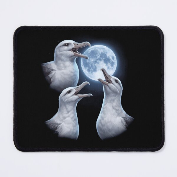 Item preview, Albatross Howling Moon Art Bird Lover Birding designed and sold by TerryConnells.
