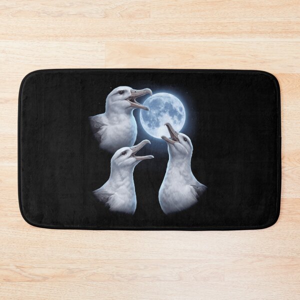 Item preview, Albatross Howling Moon Art Bird Lover Birding designed and sold by TerryConnells.