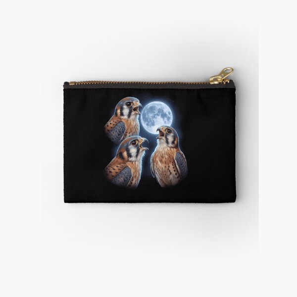 Item preview, American Kestrel Howling Moon Art Bird Lover Birding designed and sold by TerryConnells.