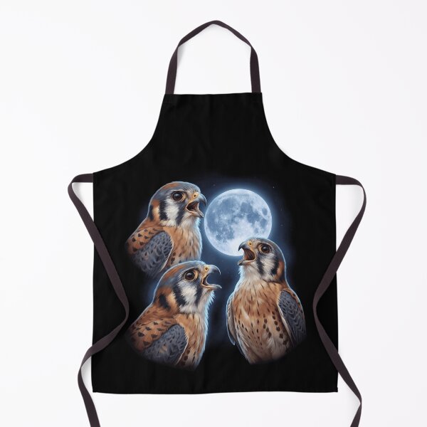 Item preview, American Kestrel Howling Moon Art Bird Lover Birding designed and sold by TerryConnells.