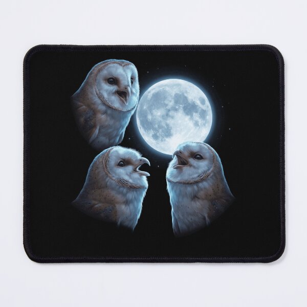 Item preview, Barn Owl Howling Moon Art Bird Lover Birding designed and sold by TerryConnells.
