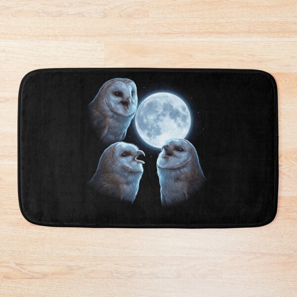 Item preview, Barn Owl Howling Moon Art Bird Lover Birding designed and sold by TerryConnells.