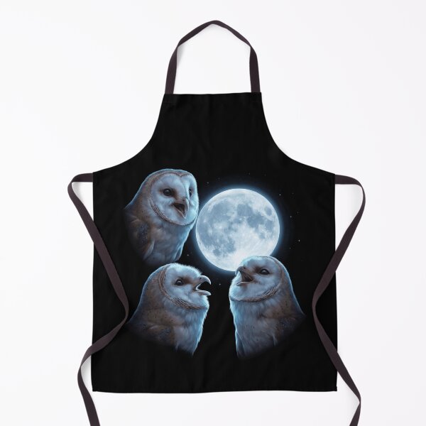 Item preview, Barn Owl Howling Moon Art Bird Lover Birding designed and sold by TerryConnells.
