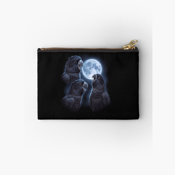 Item preview, Black Cockatoo Howling Moon Art Parrot Lover designed and sold by TerryConnells.