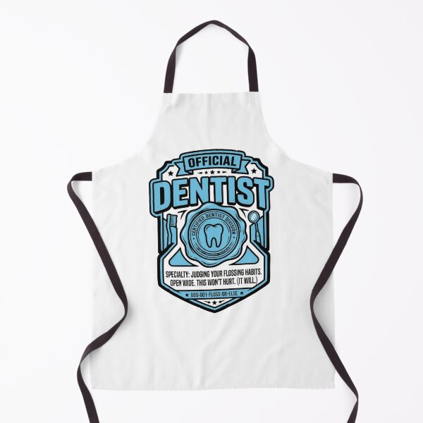 Item preview, Official Dentist Badge Judging Your Flossing Habits Funny Design designed and sold by StillWildink.