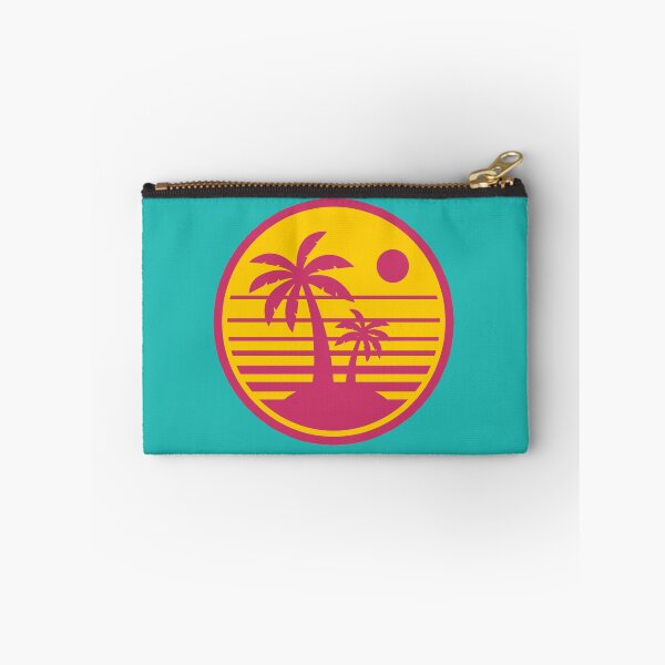 Item preview, Retro Palm Trees Sunset Vintage 80s Coastal Beach Design designed and sold by donwillisjrart.