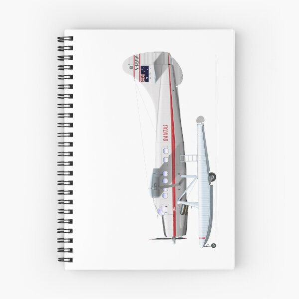 Item preview, DHC DHC-3 OTTER VH-EAW QANTAS 1958 designed and sold by Grubby Fingers Aircraft Illustration.