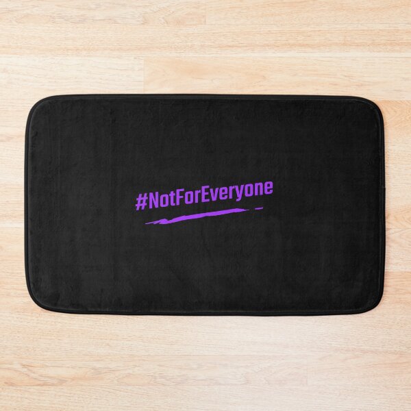 Item preview, #NotForEveryone Hashtag T-Shirt designed and sold by DwishOriginals.
