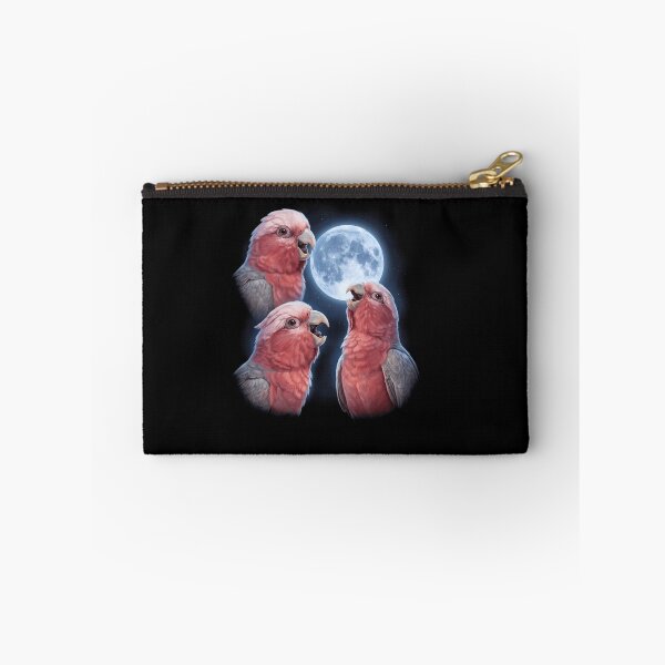 Item preview, Cockatoo Galah Howling Moon Art Parrot Lover designed and sold by TerryConnells.