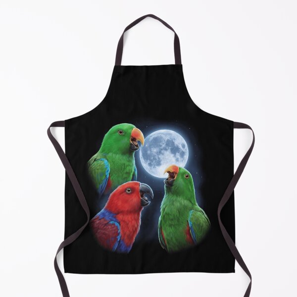Item preview, Eclectus Howling Moon Art Parrot Lover designed and sold by TerryConnells.