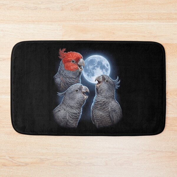 Item preview, Gang gang Cockatoo Howling Moon Art Parrot Lover designed and sold by TerryConnells.