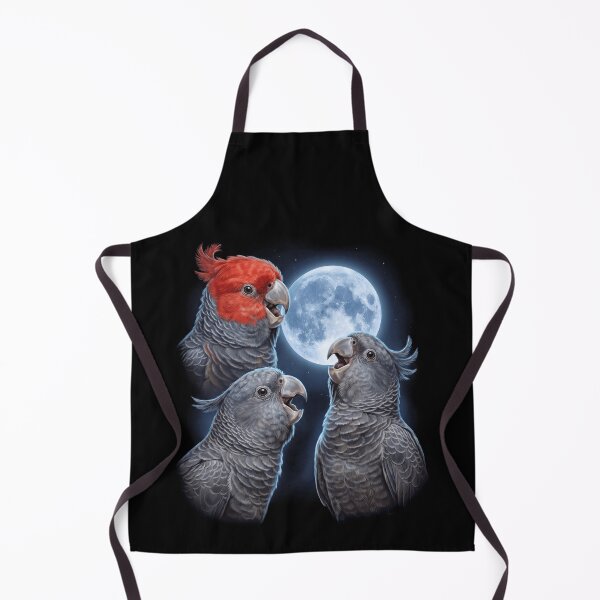 Item preview, Gang gang Cockatoo Howling Moon Art Parrot Lover designed and sold by TerryConnells.