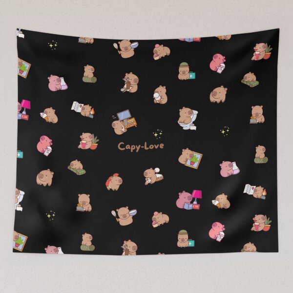 Item preview, Capy-love - cute capybara pack designed and sold by SpartanDStore.