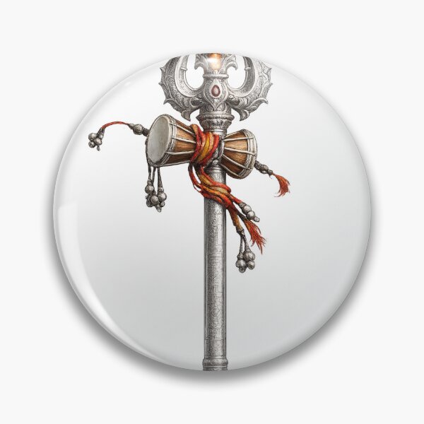 Item preview, Lord Shiva Trishul Sacred Weapon designed and sold by MokshaPrints.