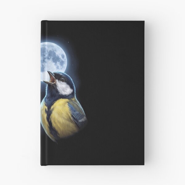 Item preview, Great Tit Howling Moon Art Bird Lover Birding designed and sold by TerryConnells.
