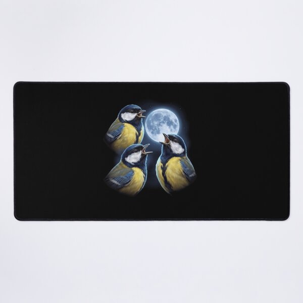 Item preview, Great Tit Howling Moon Art Bird Lover Birding designed and sold by TerryConnells.