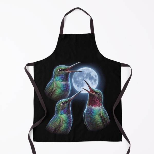 Item preview, Hummingbird Howling Moon Art Bird Lover Birding designed and sold by TerryConnells.