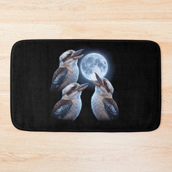 Item preview, Kookaburra Howling Moon Art Bird Lover Birding designed and sold by TerryConnells.