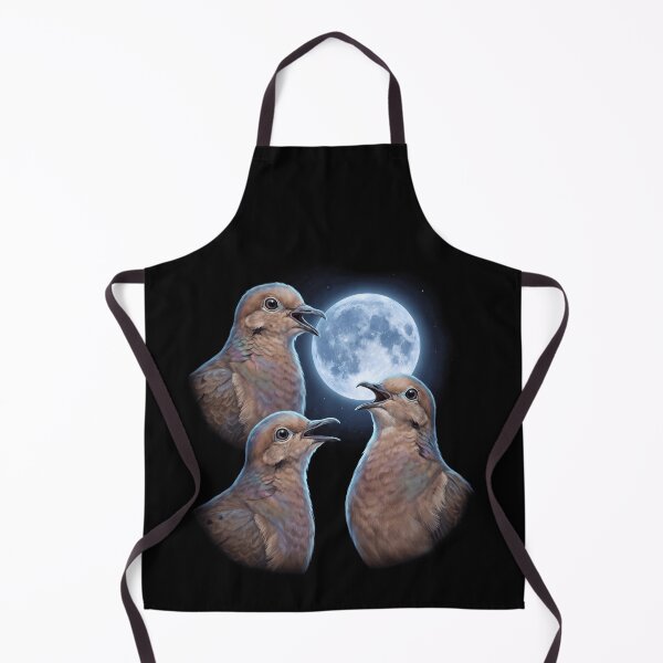 Item preview, Mourning Dove Howling Moon Art Bird Lover Birding designed and sold by TerryConnells.