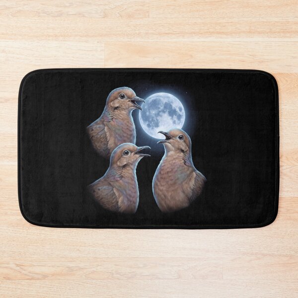 Item preview, Mourning Dove Howling Moon Art Bird Lover Birding designed and sold by TerryConnells.