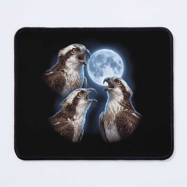 Item preview, Osprey Howling Moon Art Bird Lover Birding designed and sold by TerryConnells.
