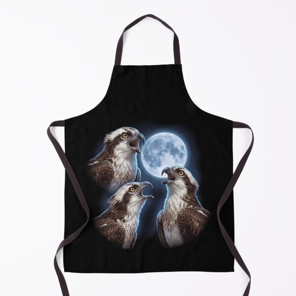 Item preview, Osprey Howling Moon Art Bird Lover Birding designed and sold by TerryConnells.