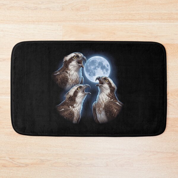 Item preview, Osprey Howling Moon Art Bird Lover Birding designed and sold by TerryConnells.