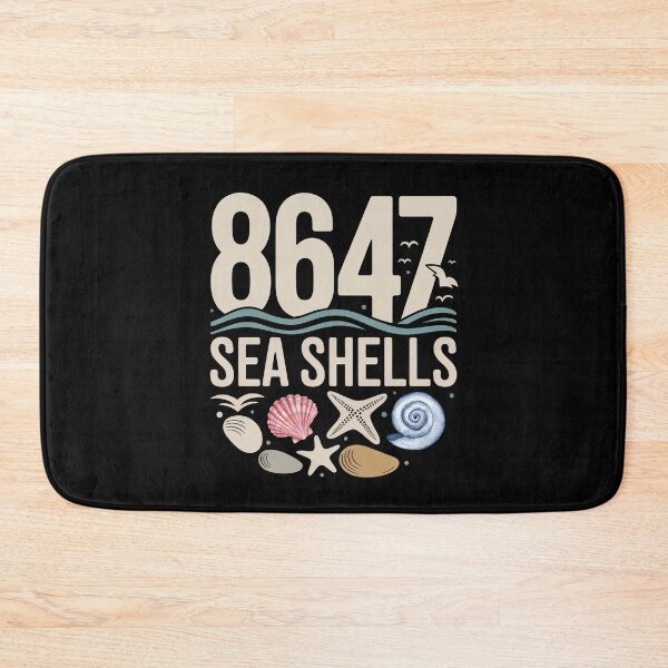 Item preview, 8647 Sea Shells – Retro Coastal Beach Aesthetic Minimalist Ocean Design designed and sold by ZyziowskyArt.